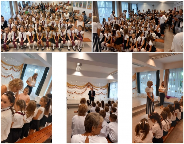 Az első osztályosok fogadása