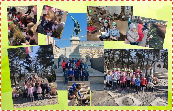 1848 március 15-re emlékeztünk