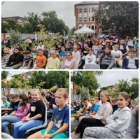 Iskolánk tanulói a szentév fesztiválján