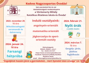Kedves Nagycsoportos Óvodás!