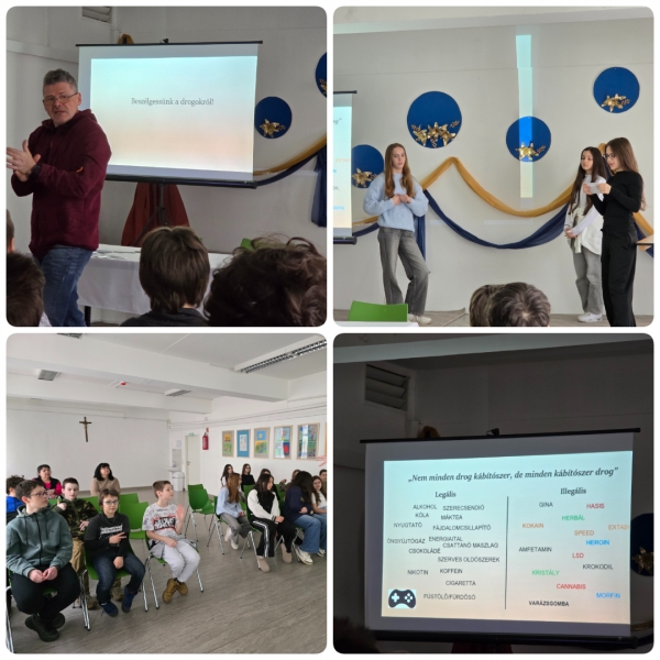 Bűnmegelőzési előadás a hatodik évfolyamon