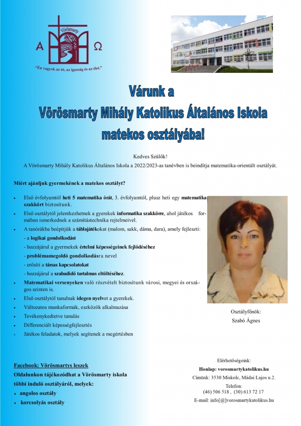 Leendő matekos osztályunk