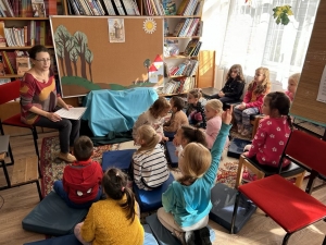 Könyvtári foglalkozás óvodásoknak