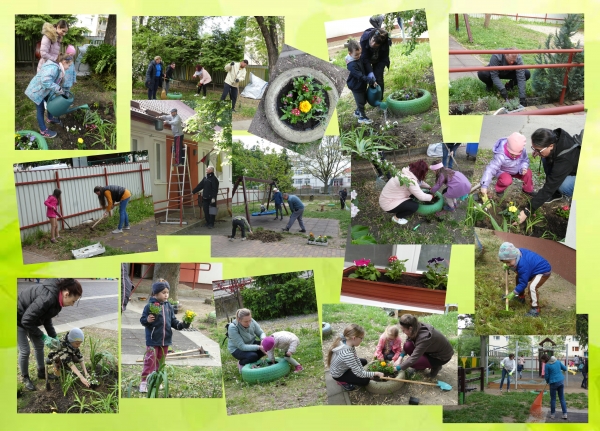 Udvarszépítés a Föld Napján