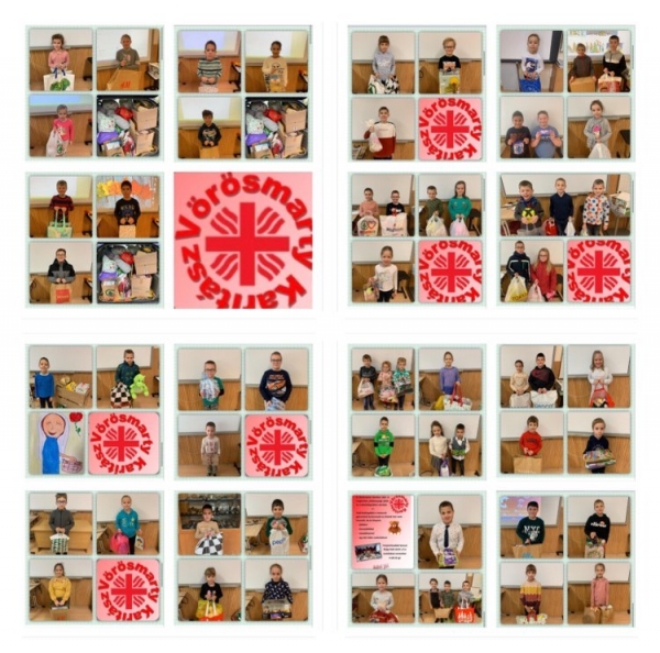 Édesség- és játékgyűjtés a Vörösmarty Mihály Katolikus Általános Iskolában