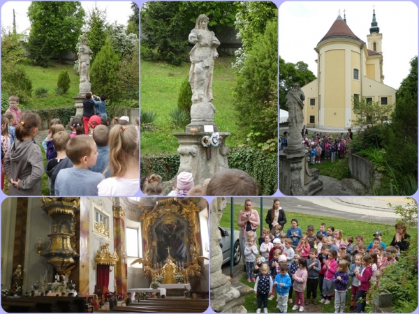 Látogatás Mária szobránál