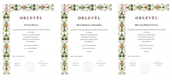 Érseki kitüntetések