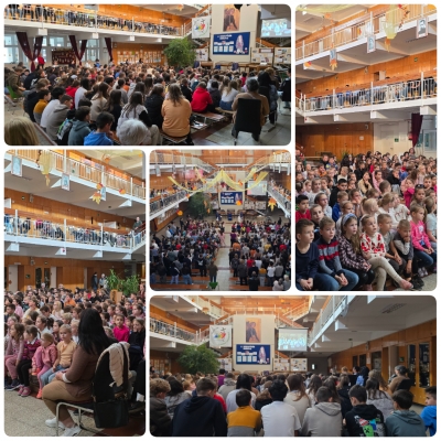 Egymillió gyermek imádkozza a rózsafüzért