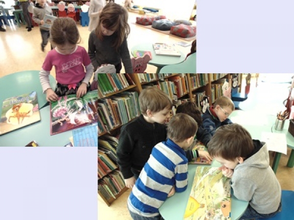 Könyvtárlátogatás