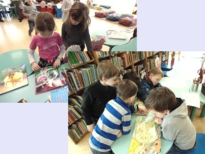 Könyvtárlátogatás