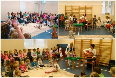 Az első adventi gyertyagyújtás