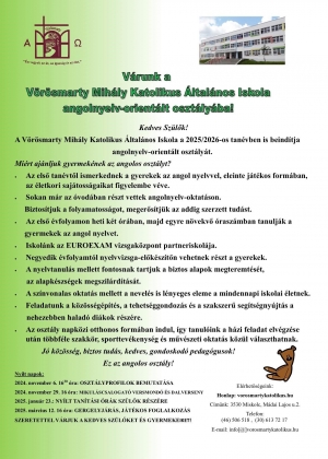 Angolnyelv-orientált osztály