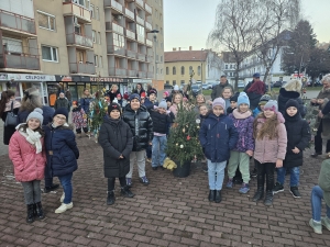 Karácsonyvárás a Vörösmarty téren