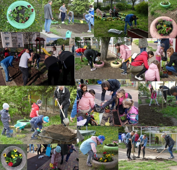 Tavaszi udvarrendezés