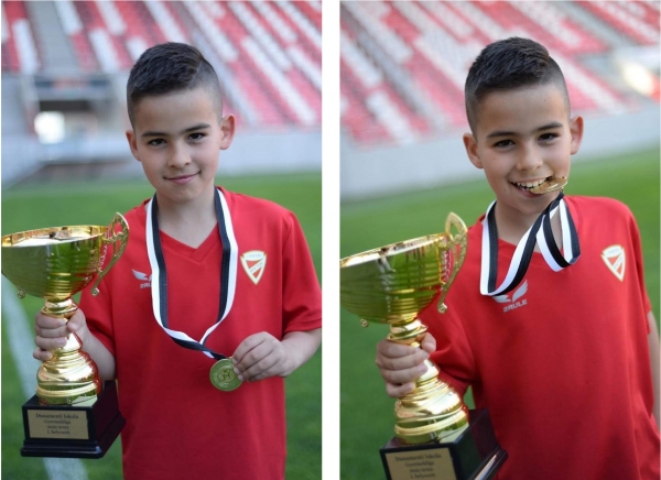 A DVTK U10-es csapata 1. helyezést ért el