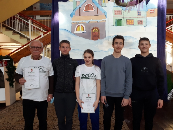 Részvételünk a Bolyai megyei anyanyelvi csapatversenyen