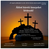 Áldott húsvéti ünnepeket kívánunk!