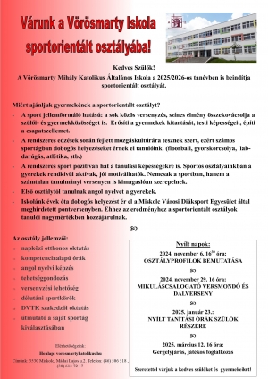 Sportorientált osztály