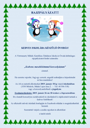 Koris rajzpályázat óvodásoknak