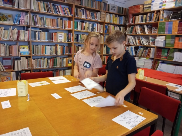 Szent Márton-napi könyvtári foglalkozás