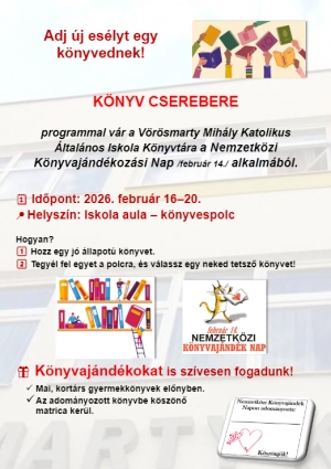 Könyvcserebere - Adj új esélyt egy könyvednek!