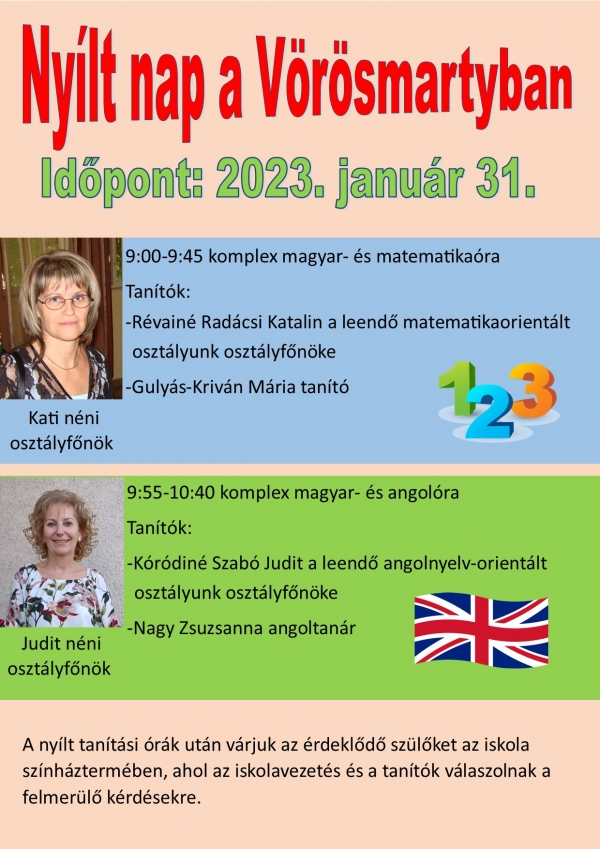 Nyílt nap a Vörösmartyban