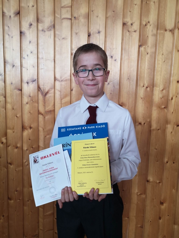 Sikeres megyei versenyeredmény