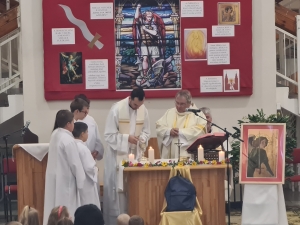 Szent Mihály-napi búcsúmise a Vörösmartyban