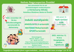 Induló osztályaink