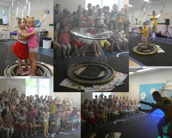 Még egy kis gyermeknap: buborék- show!