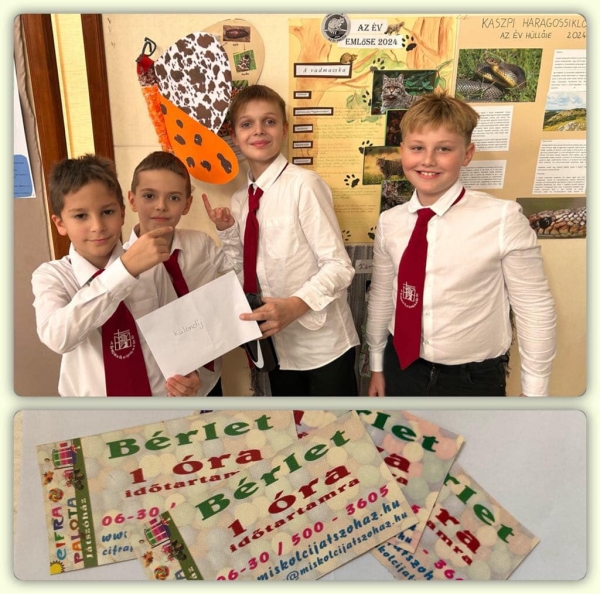 „Természeti értékek nyomában” környezetismereti verseny