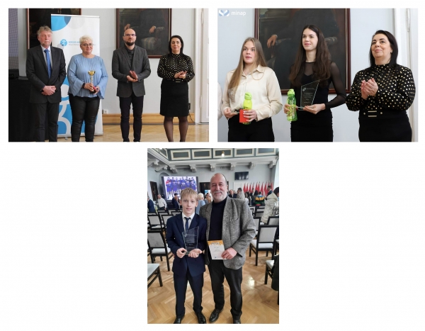 Díjeső a Borsod-Abaúj-Zemplén Vármegyei Diáksport és Szabadidő Egyesület díjátadó ünnepségén