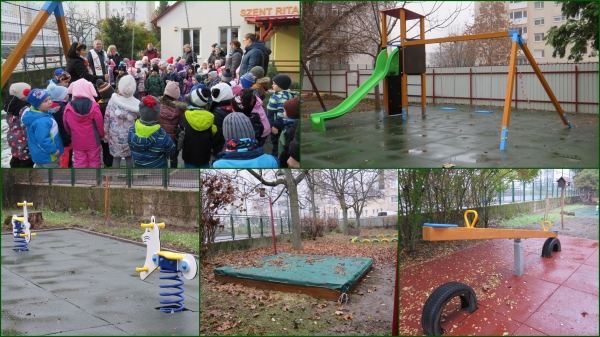 Játszótér szentelés