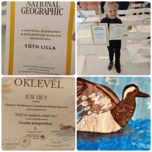 “2025 év madara a böjti réce” rajzpályázat