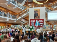 Szentmise az őszi szünet előtt