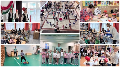 Gergelyjárás iskolakóstolgató foglalkozás