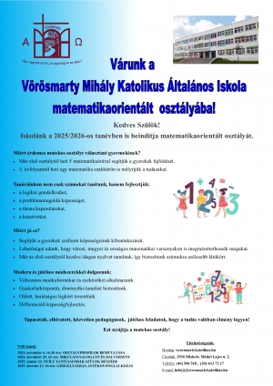 Matematikaorientált osztály