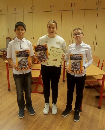 Városi honismereti verseny a görögkatolikus iskolában